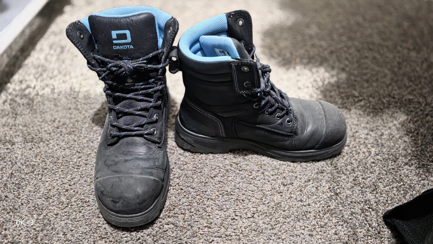 Womens Steel Toe - Dakota Work Boots Size 9.5