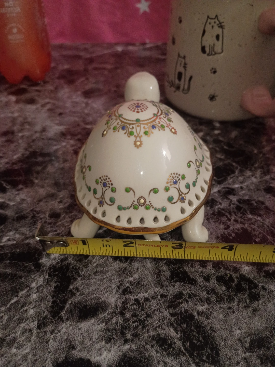 Decorative Porcelain Turtle Figurine - photo 4