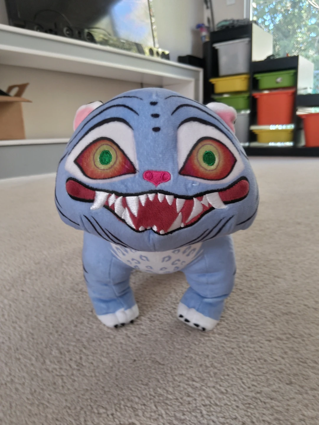 KPop Demon Hunters 12 inch Derpy Tiger Plush Toy
