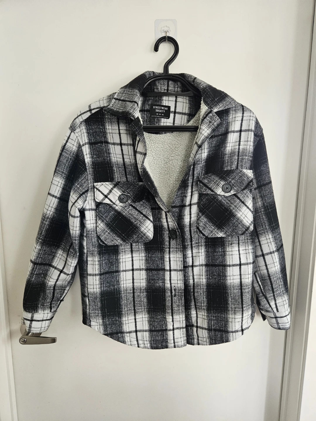 Streetwear Society Plaid Shacket