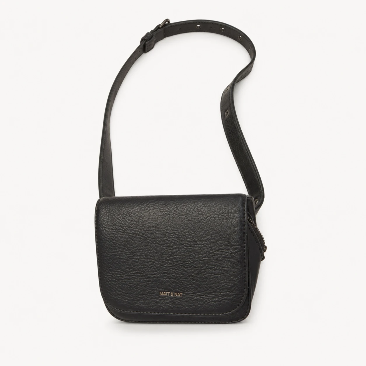 Matt & Nat Mini Black Vegan Crossbody Bag