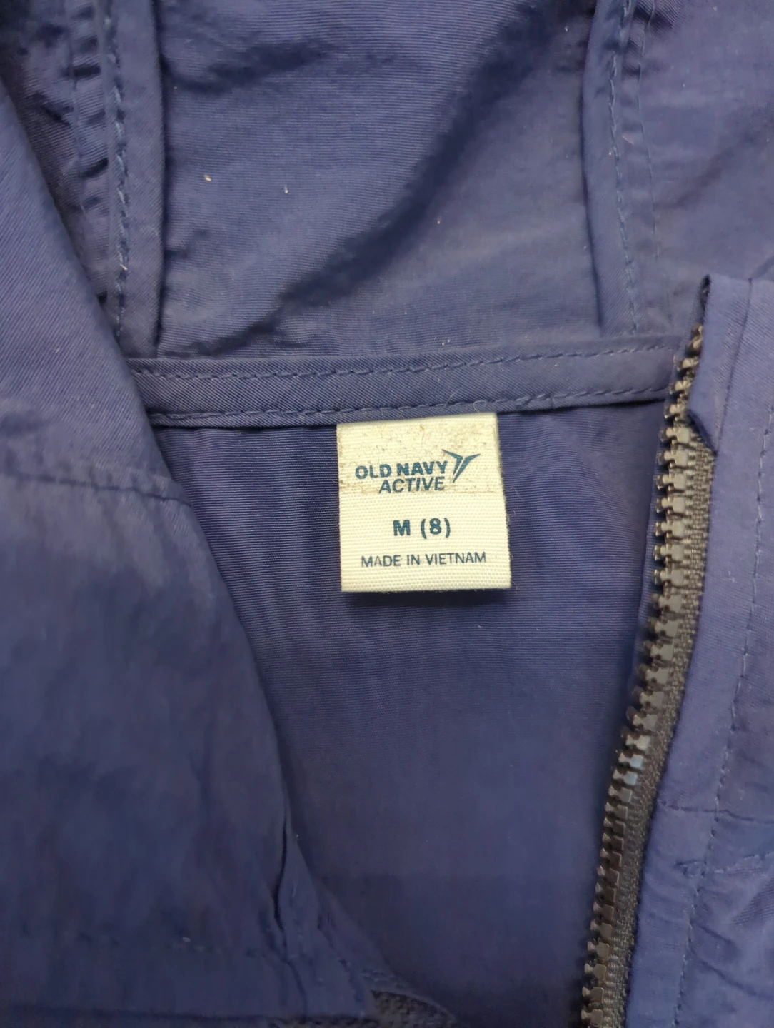 Old Navy Active Navy Blue Hooded fall Jacket - photo 2