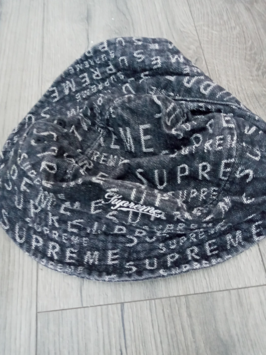 Supreme Denim Bucket Hat - photo 2