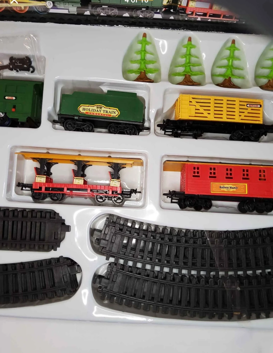 New Vintage Western Express Holiday Train battery operated - photo 4
