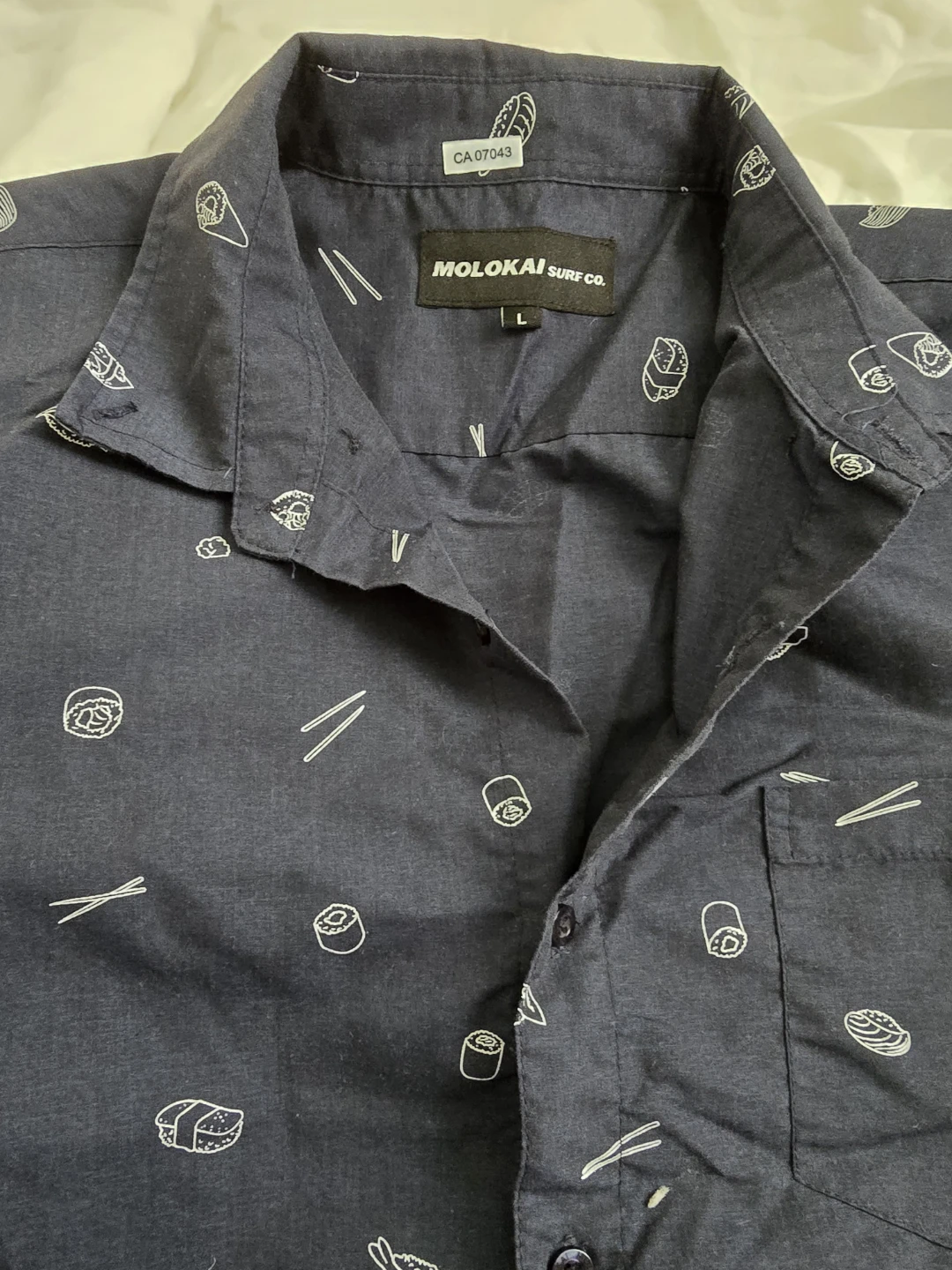 🏈Molokai Surf Co. Sushi Print Shirt - photo 2