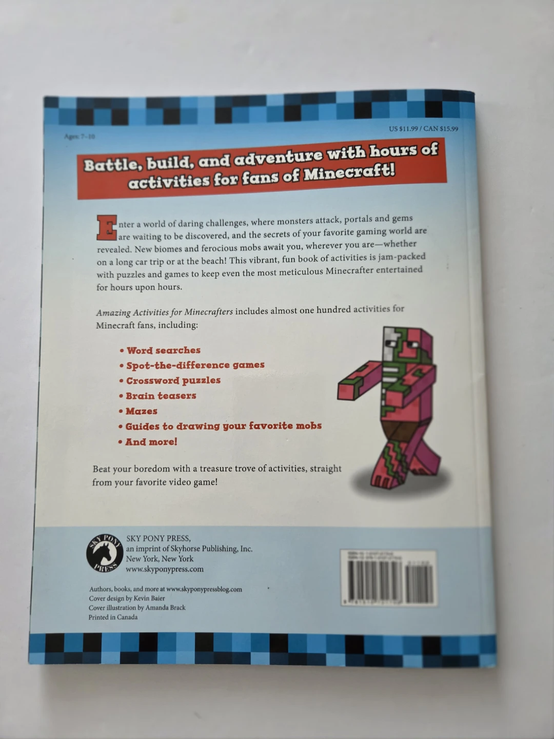 Amazing Activities for Minecrafters Activity Book - photo 2