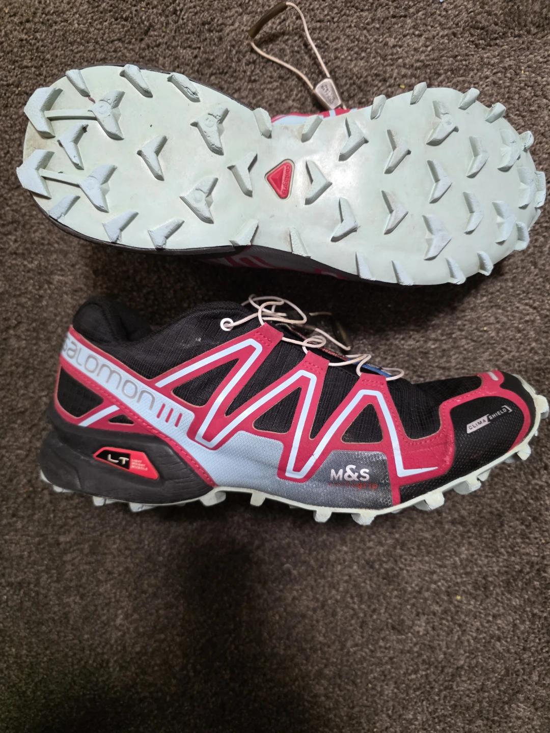 Salomon Speedcross 3 Trail Running Shoes size 10