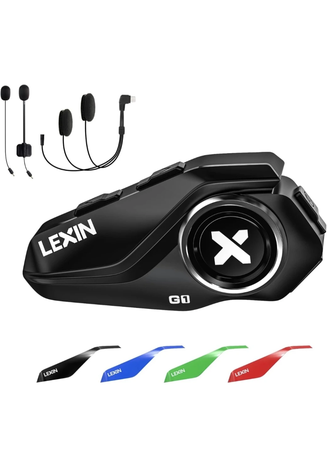 LEXIN G1 Motorcycle Bluetooth Headset,