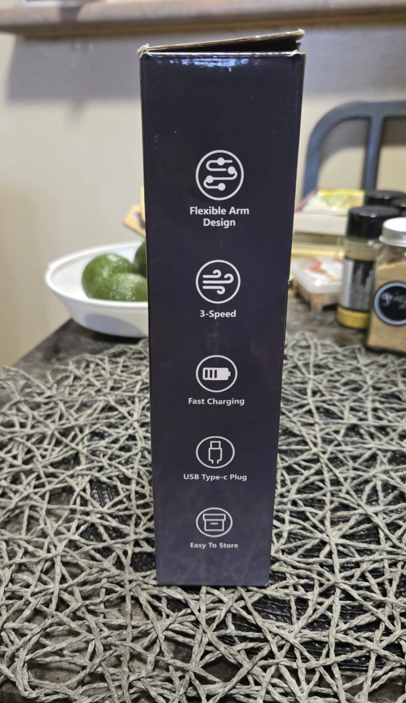 CUTEHOO Portable Rechargeable Robot Fan - photo 3
