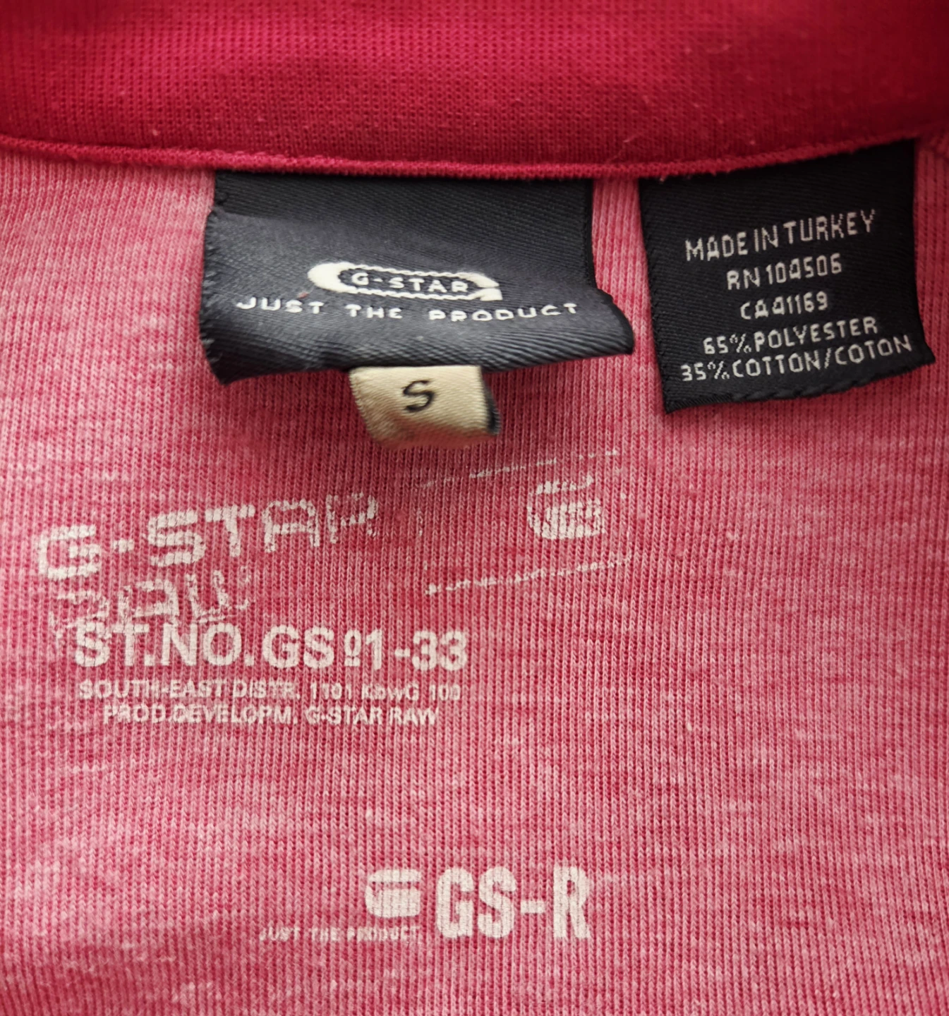 G-Star Raw Pink Jacket Size S - photo 4