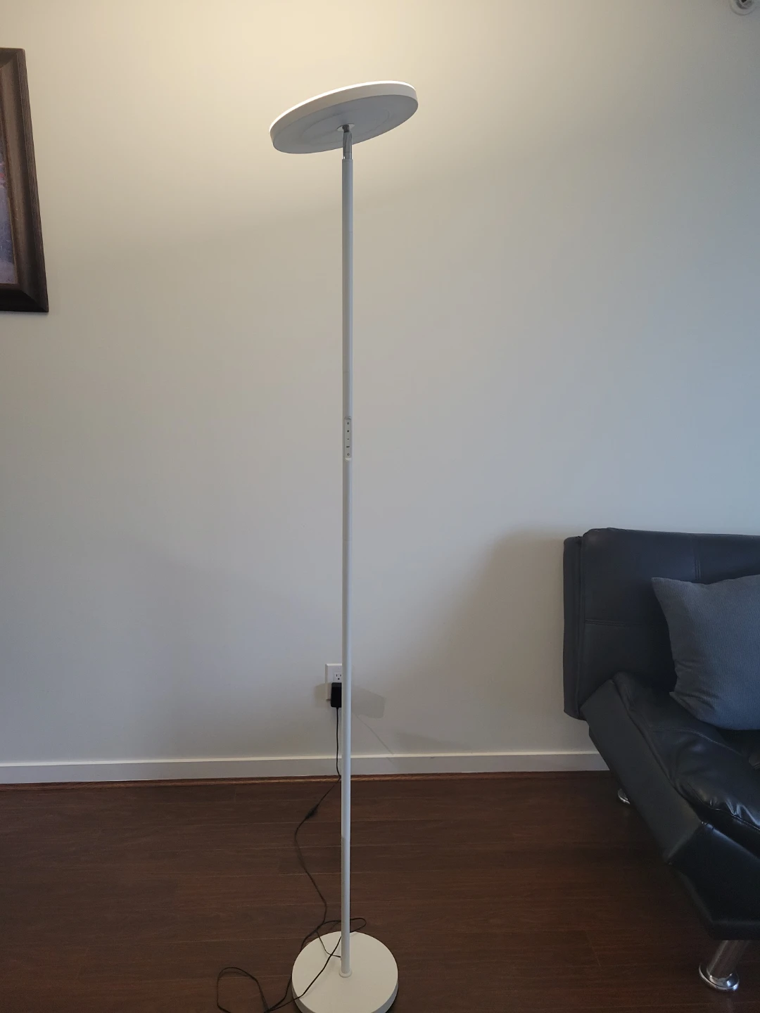 Modern White LED Floor Lamp