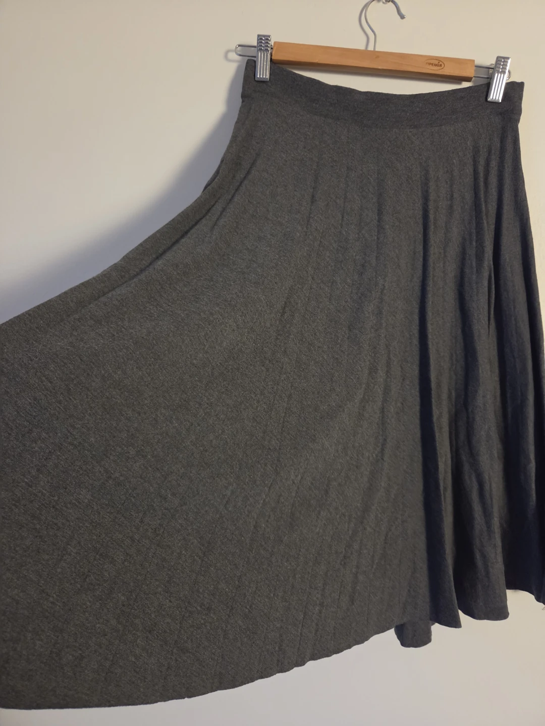 LCW Casual Gray Midi Skirt XS 🏈 - photo 3