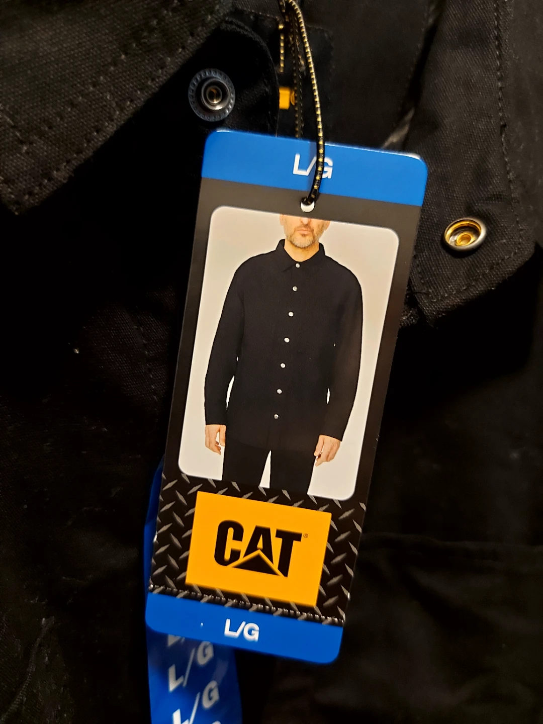CAT Black Work Shirt Jacket - photo 4