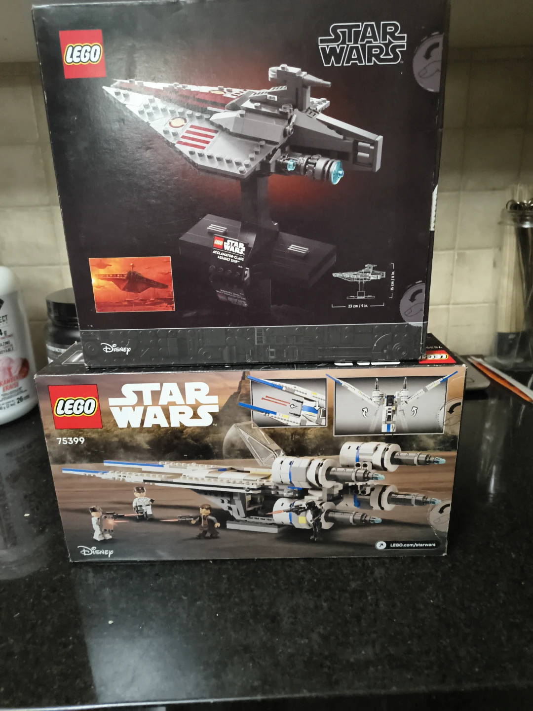 2 Legos star wars sets