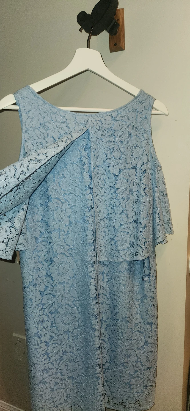 Nanette Lepore Cornflower Blue Lace Dress