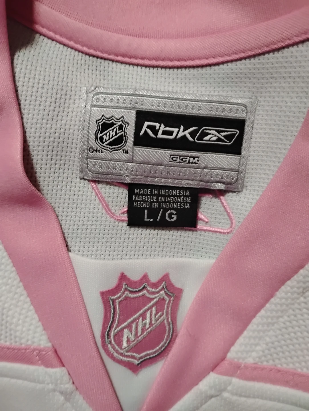 Reebok Edmonton Oilers NHL Hockey Jersey Size L/G - photo 3