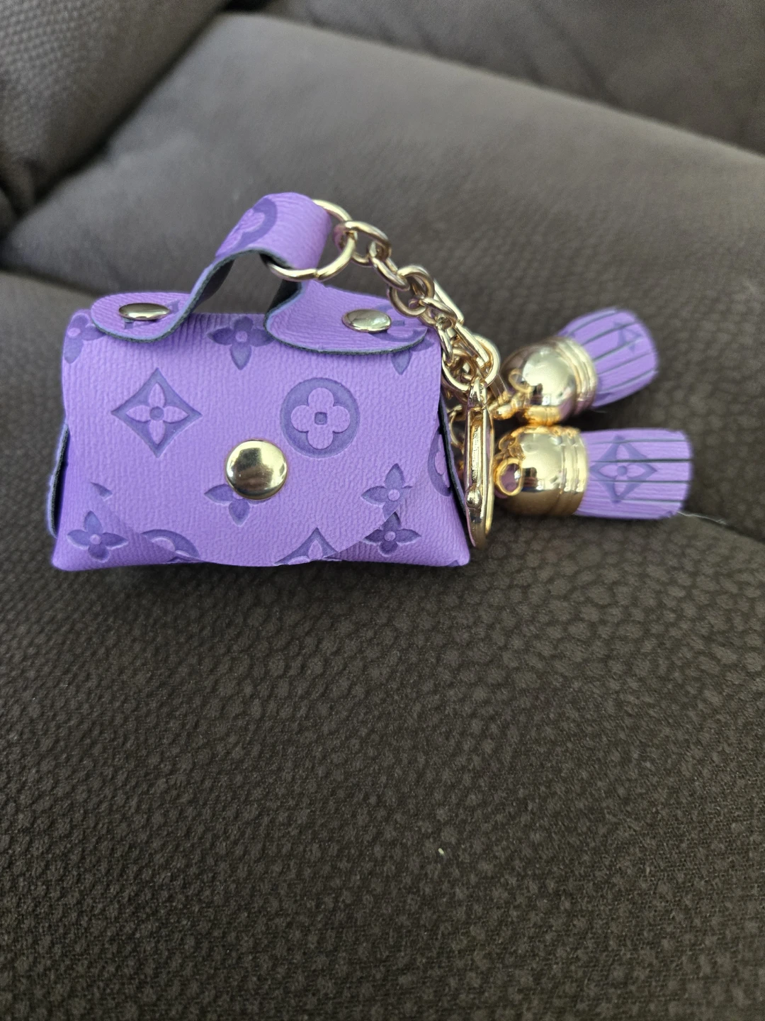 Purse Charm with Keychain - photo 3