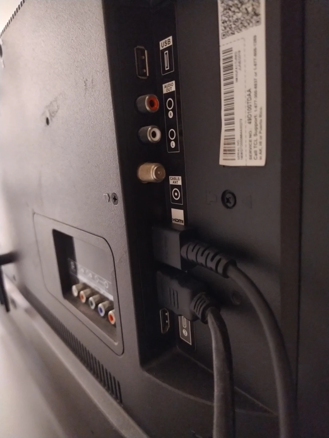 TCL 49" flat screen LED TV - photo 3