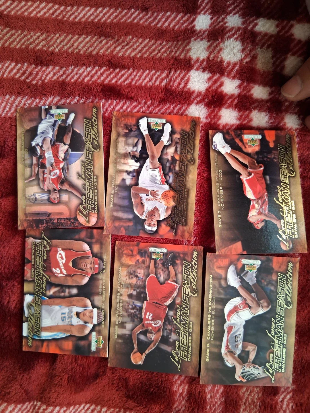 LeBron James Freshman Season Collection Basketball Cards - photo 3