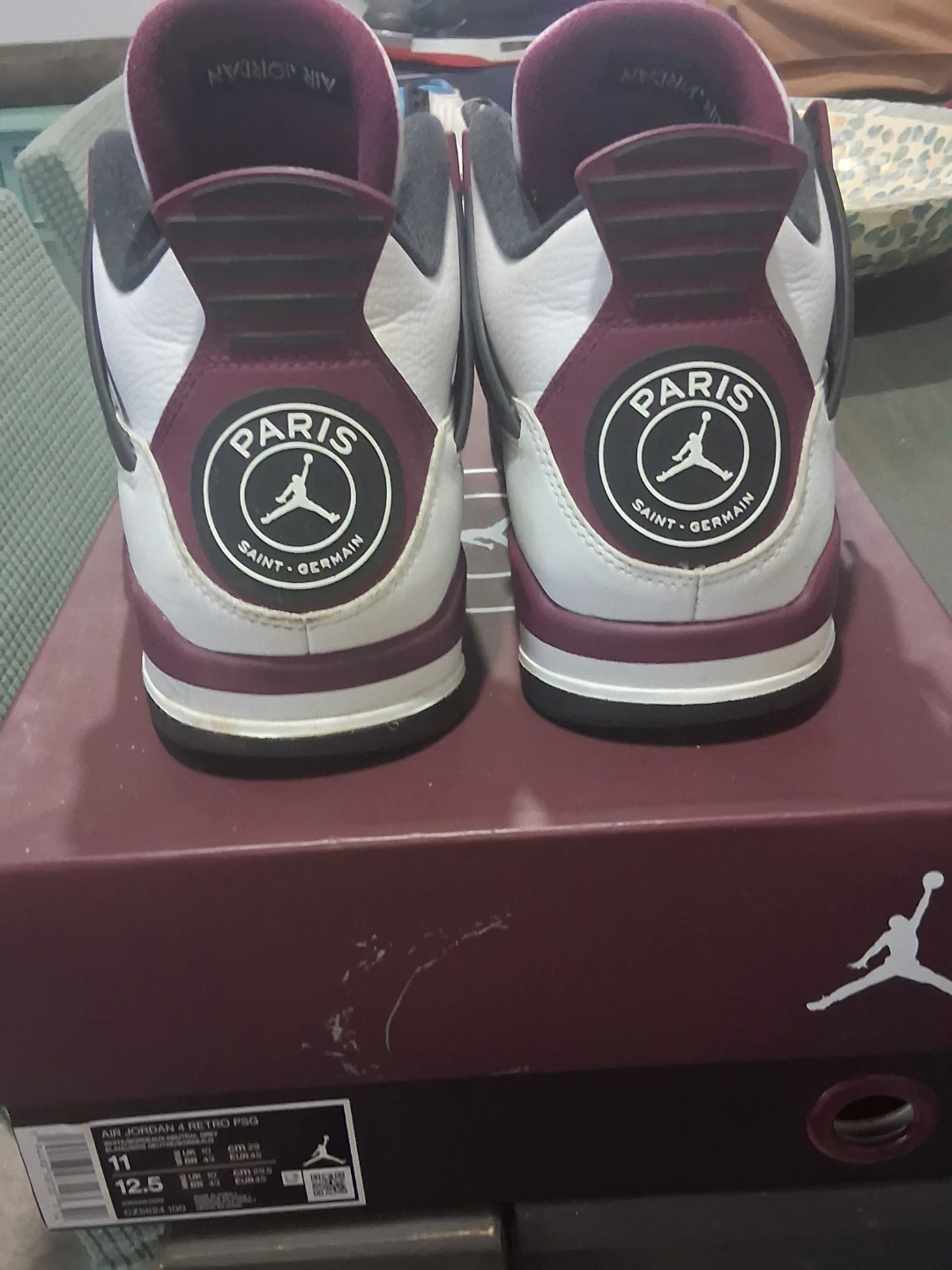 Air Jordan 4 Retro PSG Paris Saint-Germain - photo 2