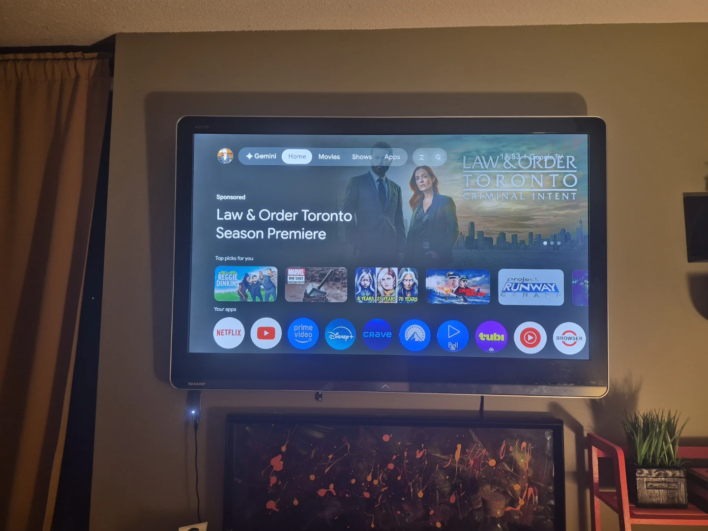 55 inch tv
