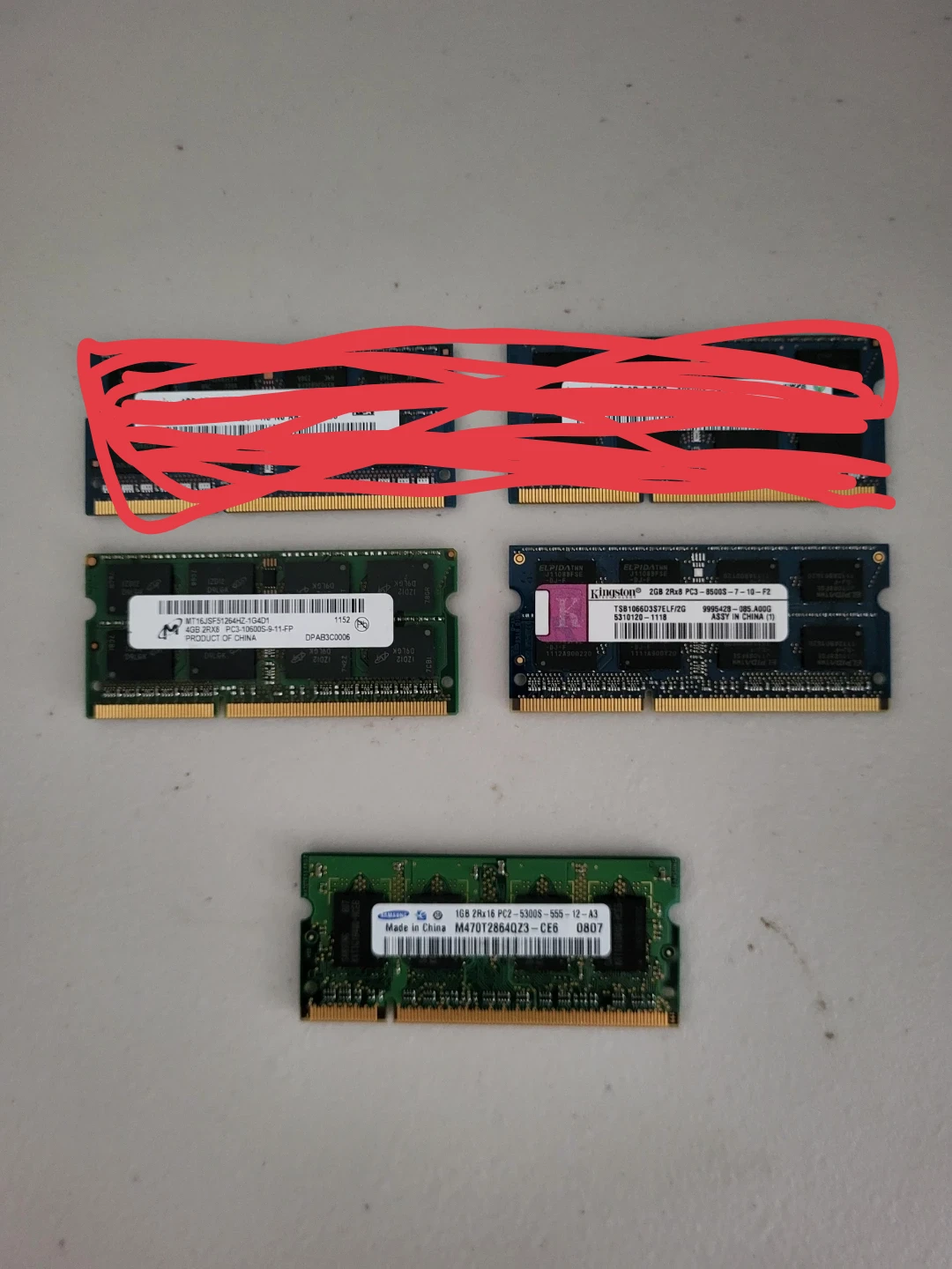 DDR3 & DDR2 Laptop RAM