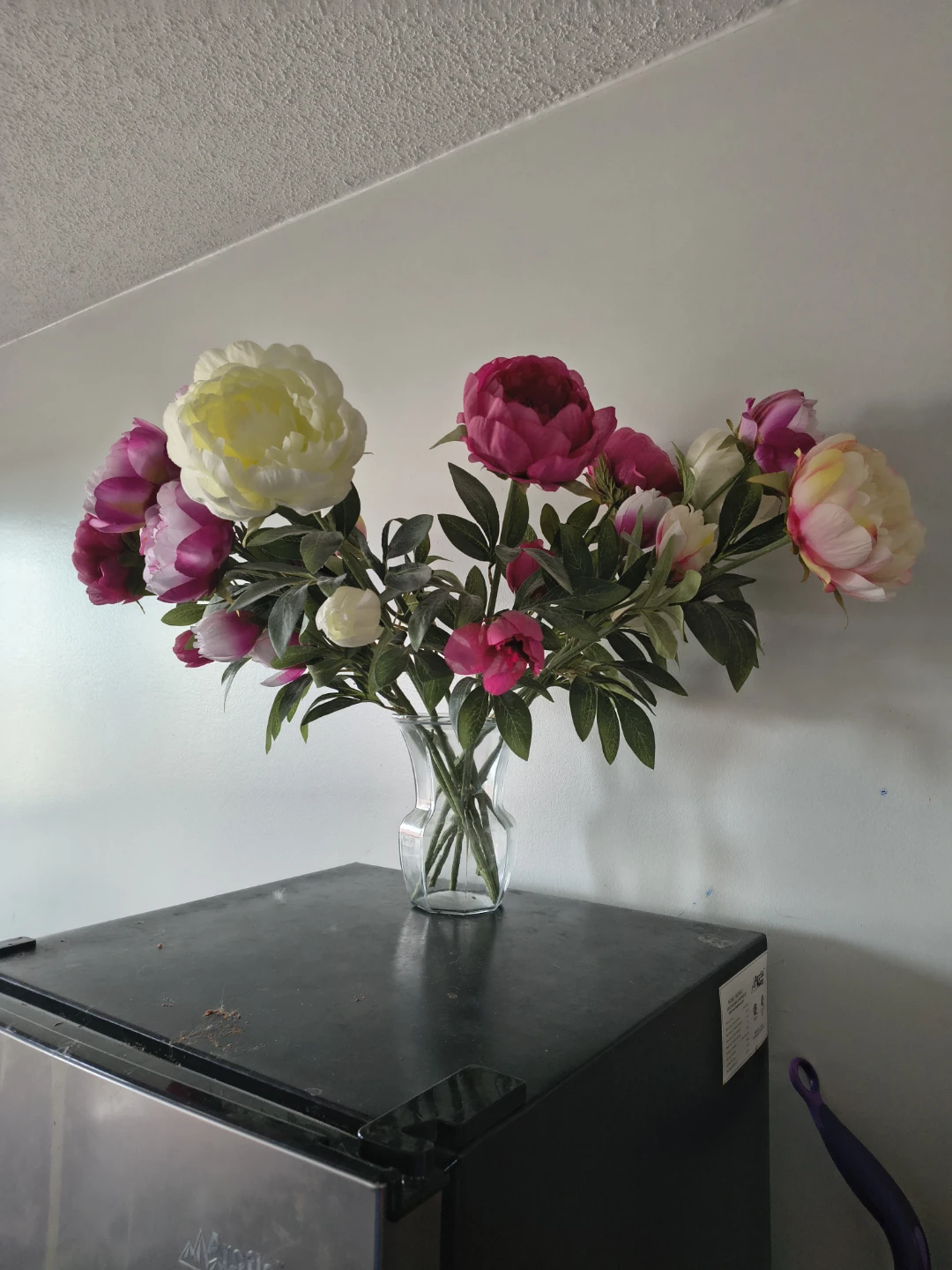 Artificial Peony Flower Arrangement