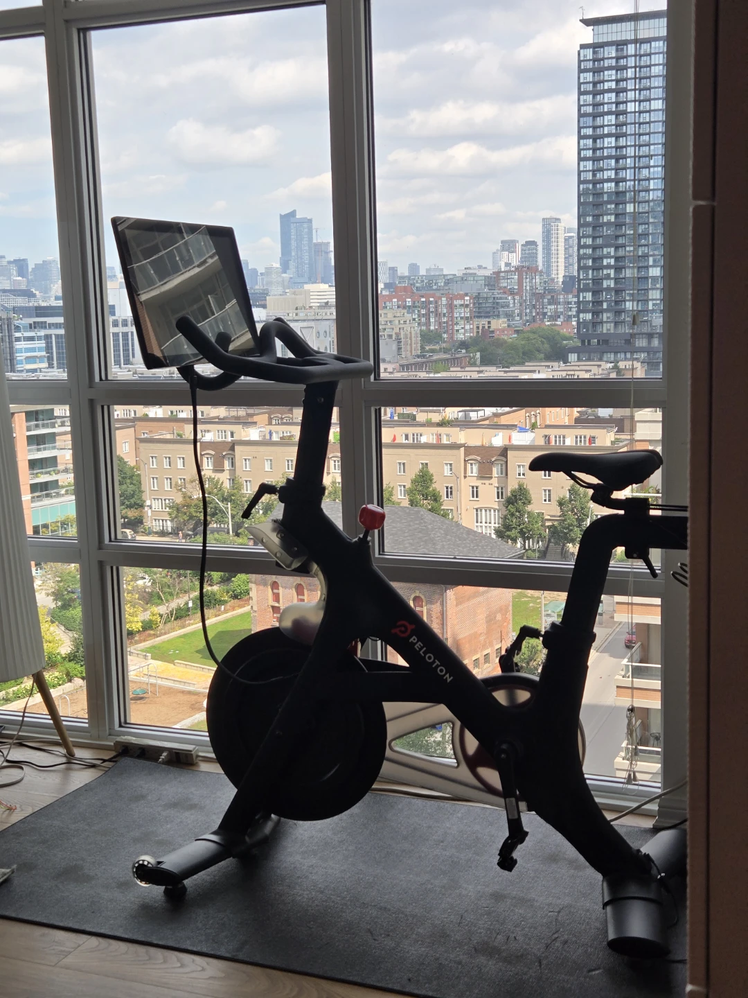 Peloton Bike with Weights and Shoes - photo 2