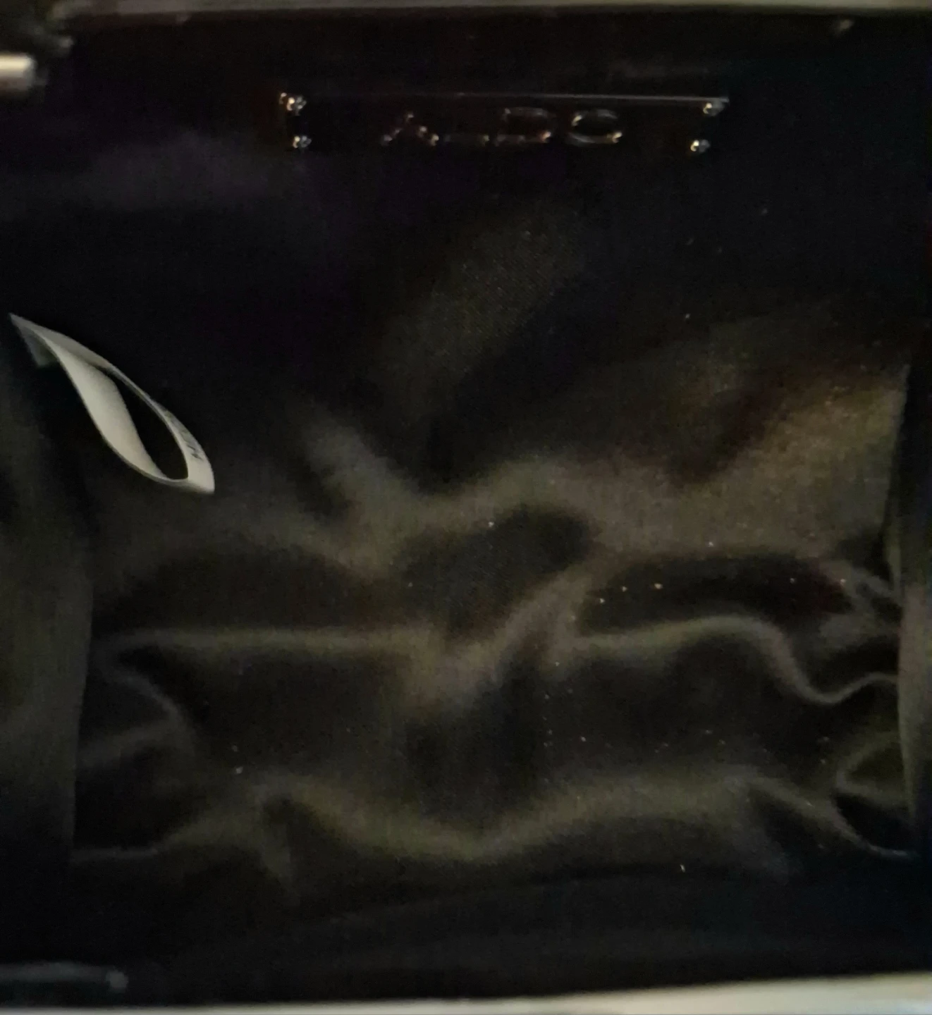 ALDO Black Glitter Clutch with Chain - photo 4