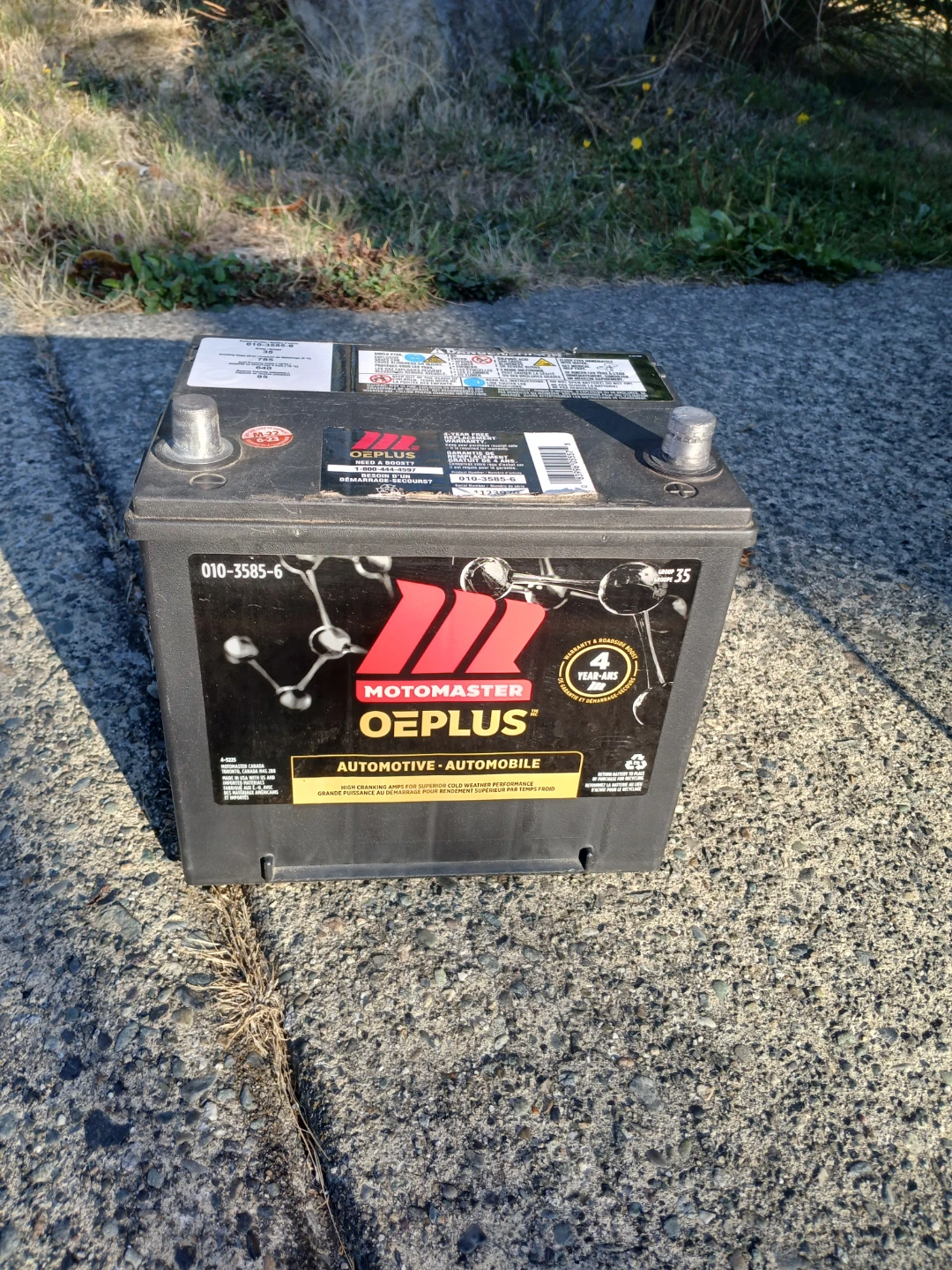 Motomaster OEPlus Automotive Battery Group 35