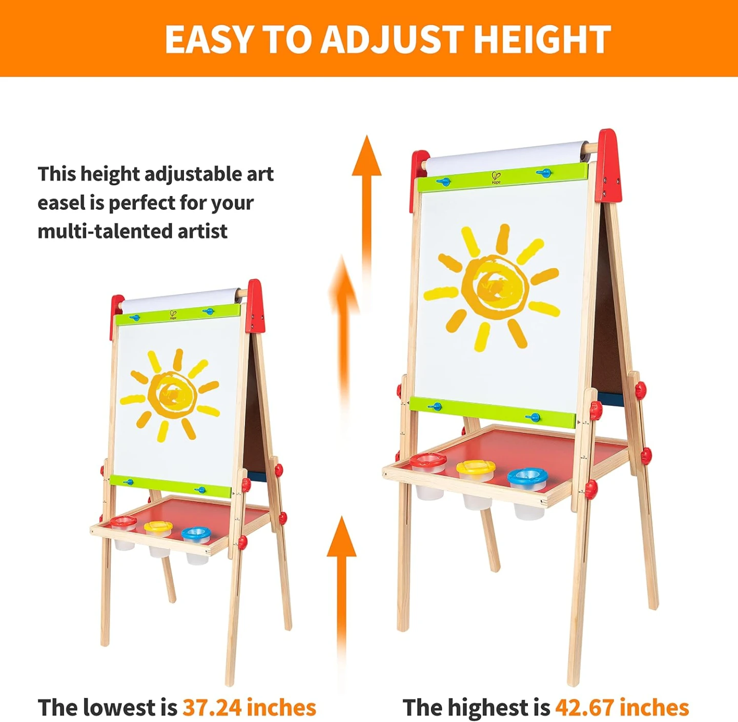 Hape Adjustable Art Easel - photo 4