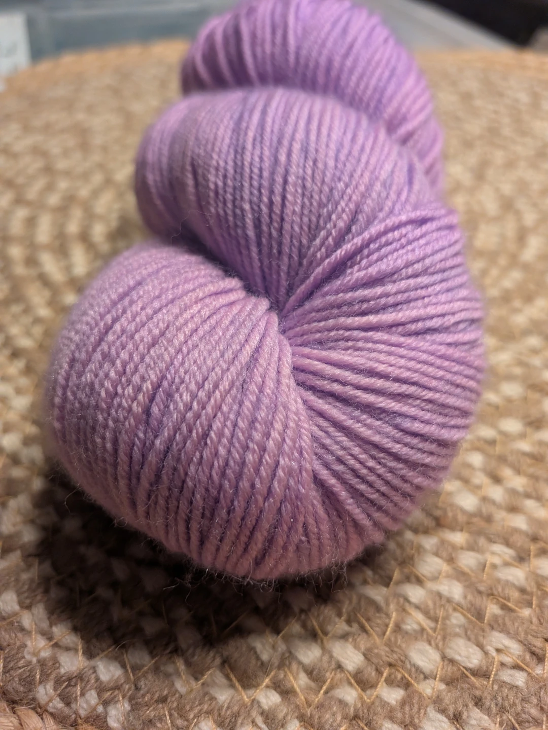 Lilac Knitting Yarn Skein Merino - photo 5