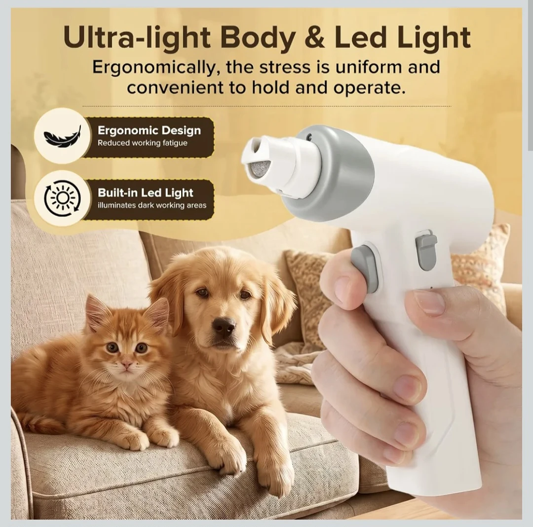 Electric Pet Nail Grinder - photo 3