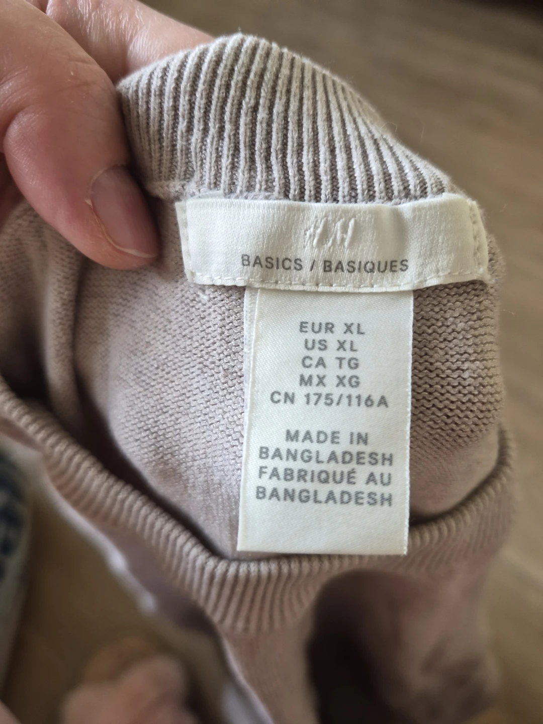 XL H&M Basics Beige Knit Top - photo 2