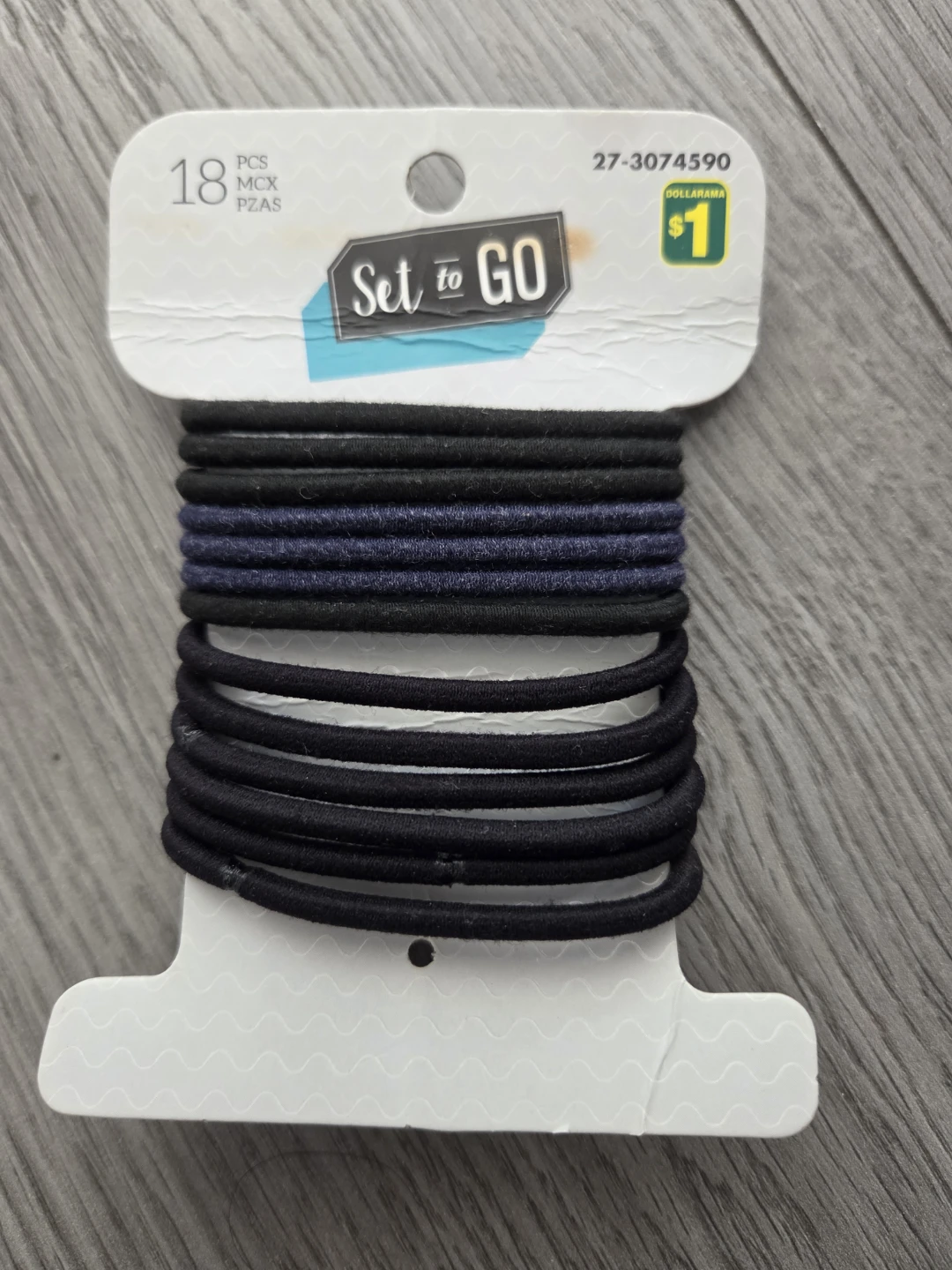 Set to GO 18 Piece Hair Elastics