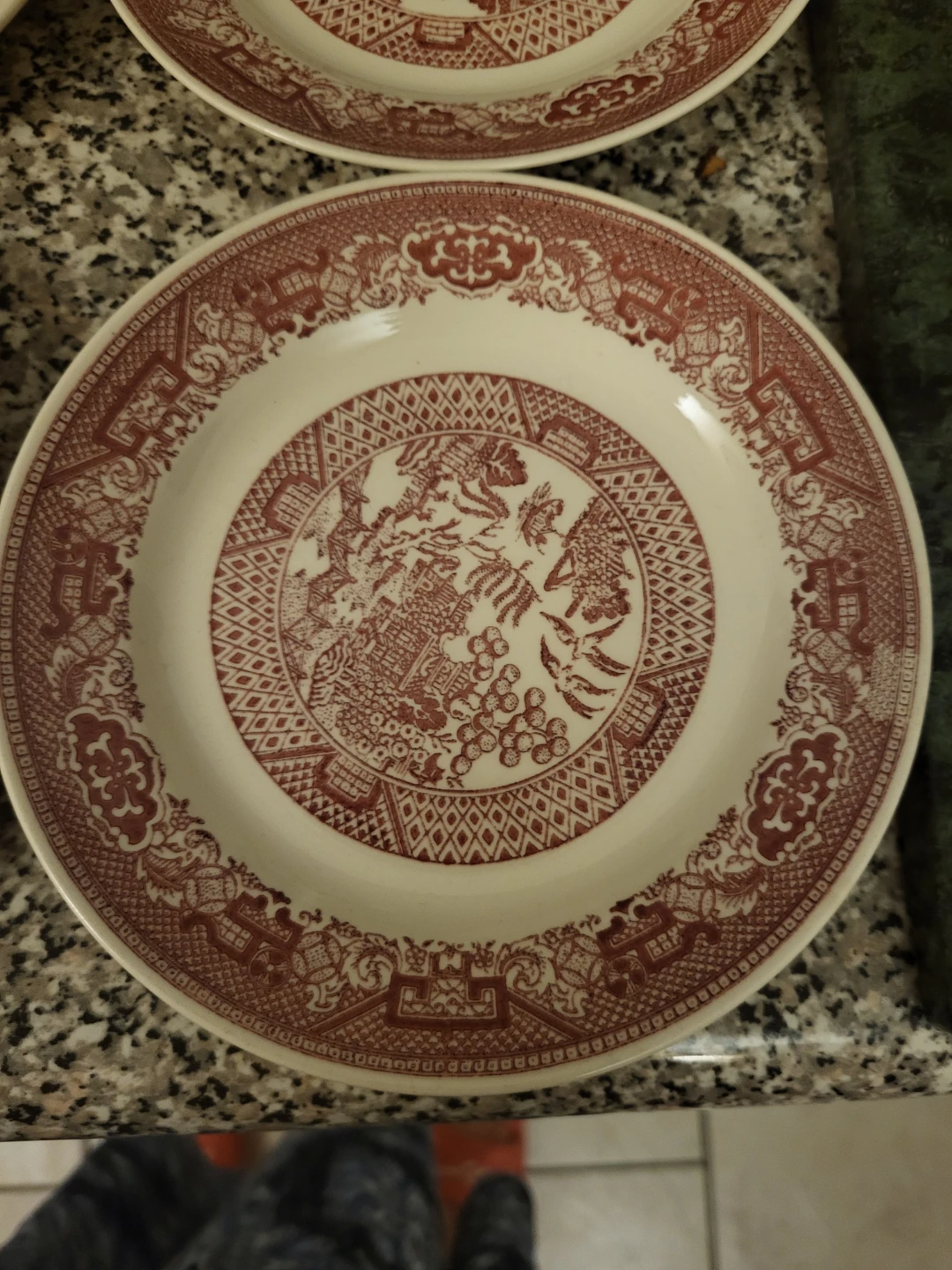 Royal China Pink Willow Plates 🏈 - photo 2