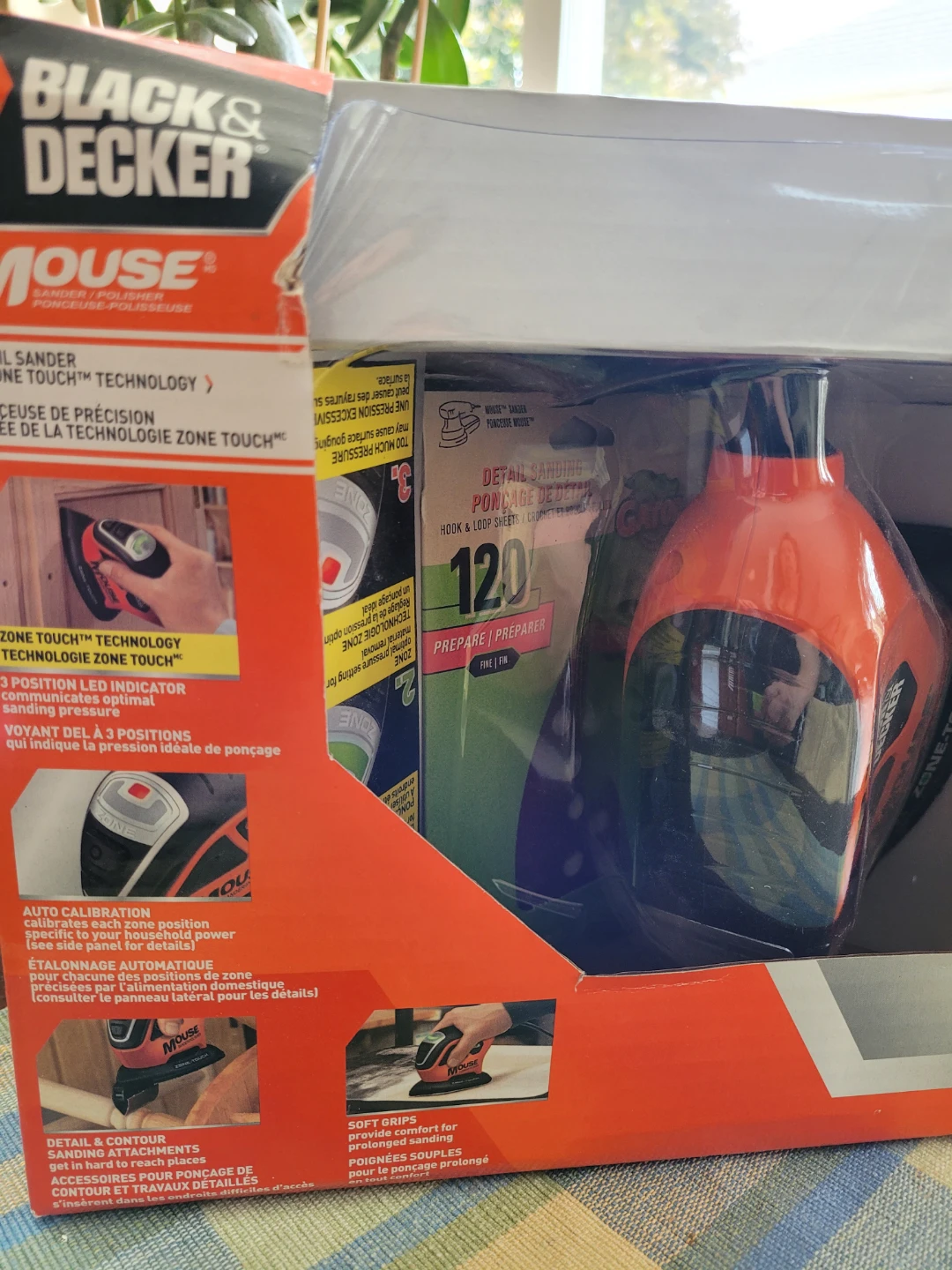 Black & Decker Mouse Detail Sander with Zone Touch - photo 2