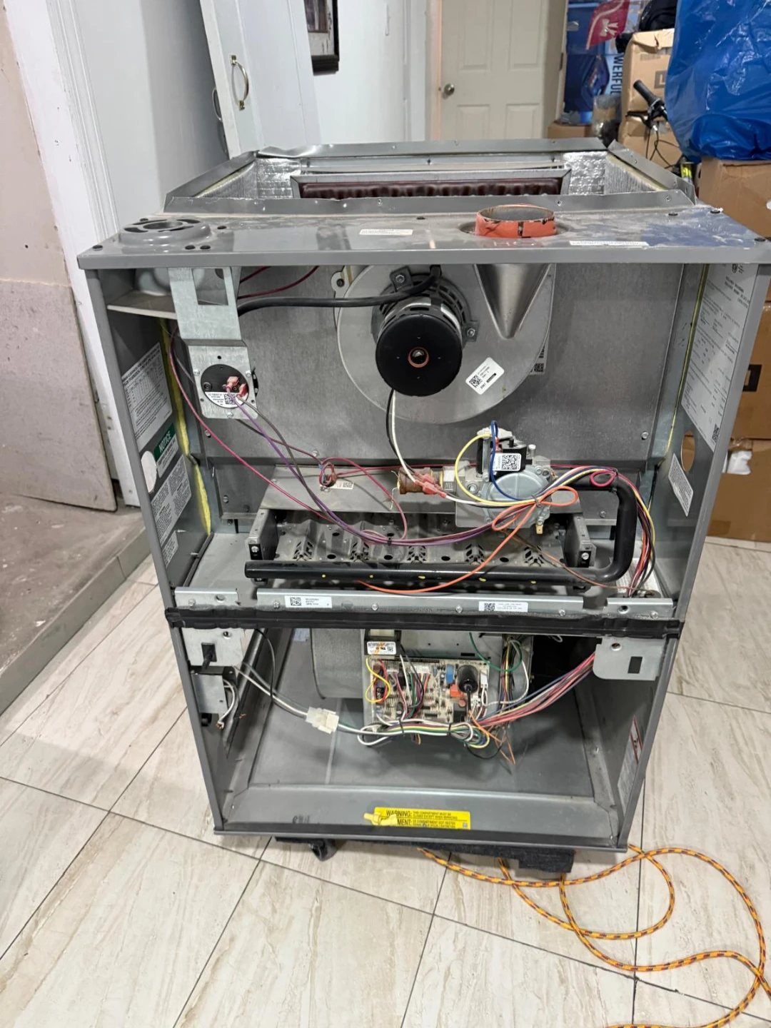 Natural Gas Furnace Unit