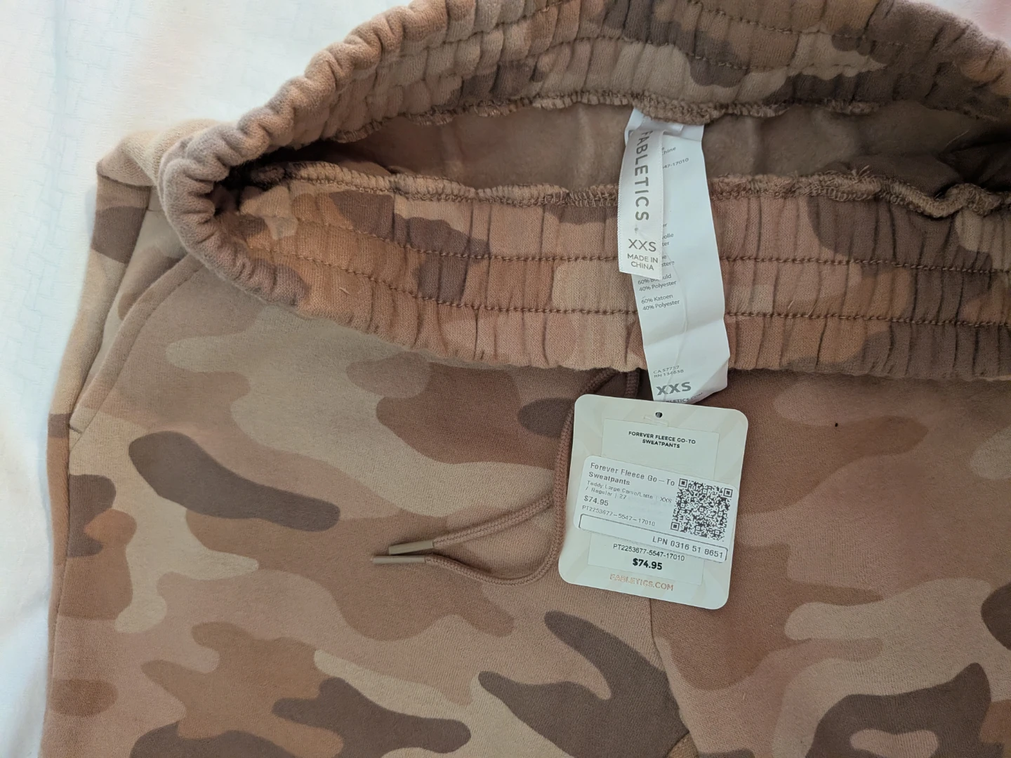 Fabletics Forever Fleece Go-To Sweatpants XXS - photo 2