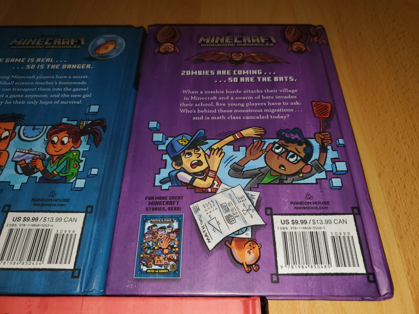 3 Minecraft Woodsword Chronicles Books - photo 4