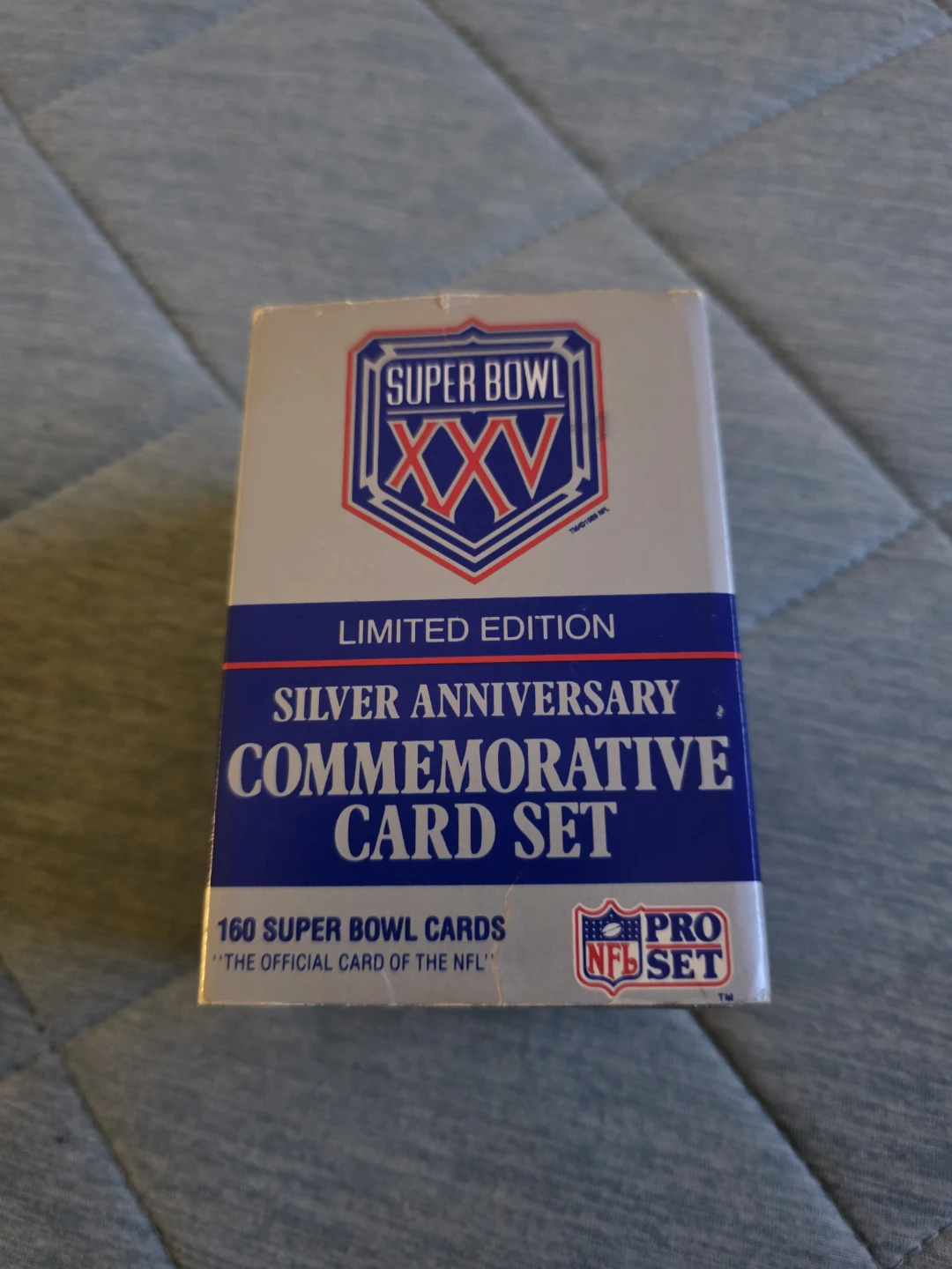 Pro Set Super Bowl XXV Silver Anniversary Card Set