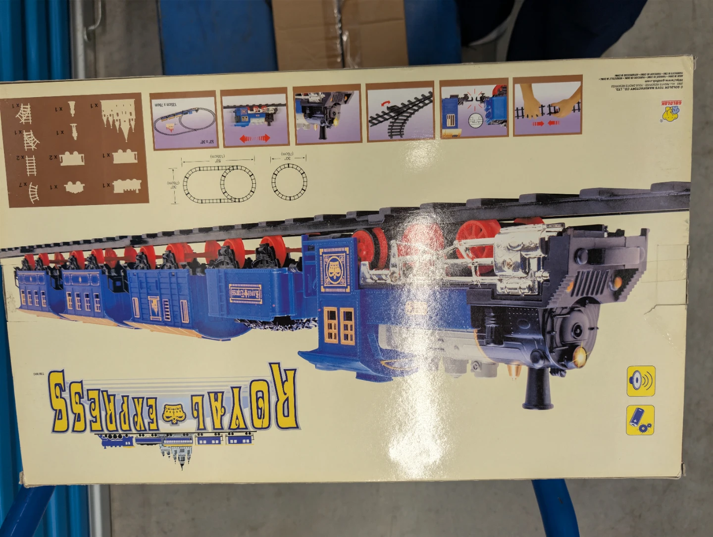 Goldlok Royal Express Toy Train Set