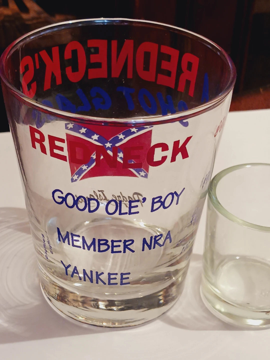 Redneck Shot Glass & small shot glass - photo 3