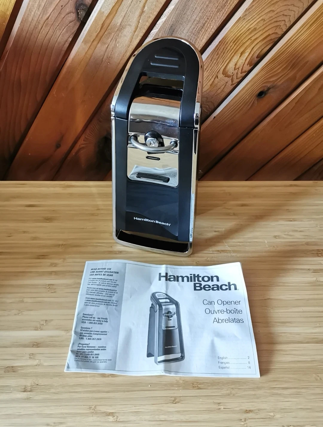 Hamilton Beach Smooth Touch Electric Can Opener - photo 5