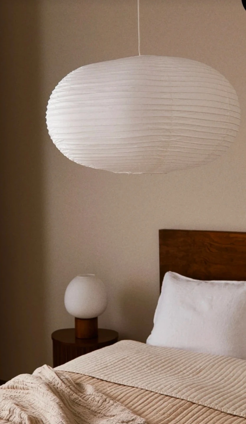White Paper lamp shade
