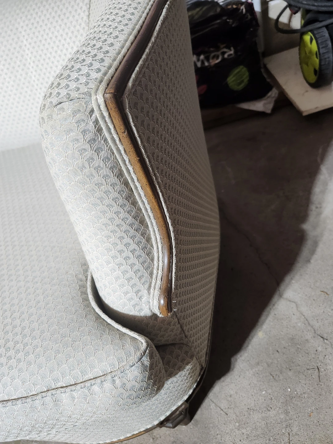 Vintage Upholstered Accent Chair - photo 5