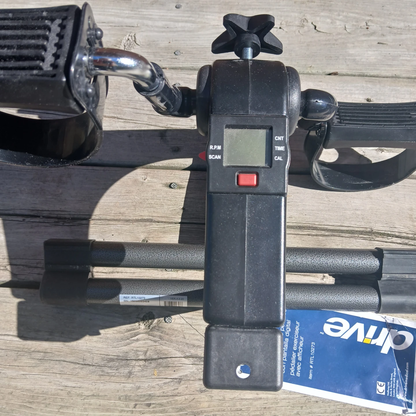 Exercise Peddler with Digital Display - photo 3
