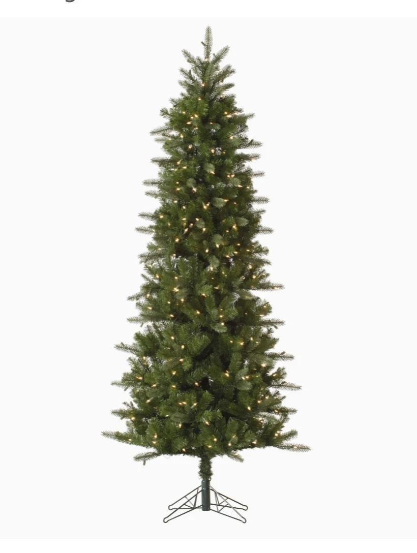 Brand New - 7FT PRE-LIT CHRISTMAS TREE with Lights - photo 5