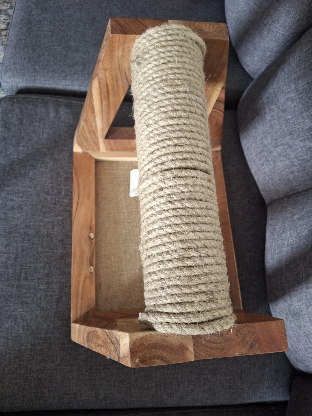 Natural Wood Cat Scratcher - photo 4