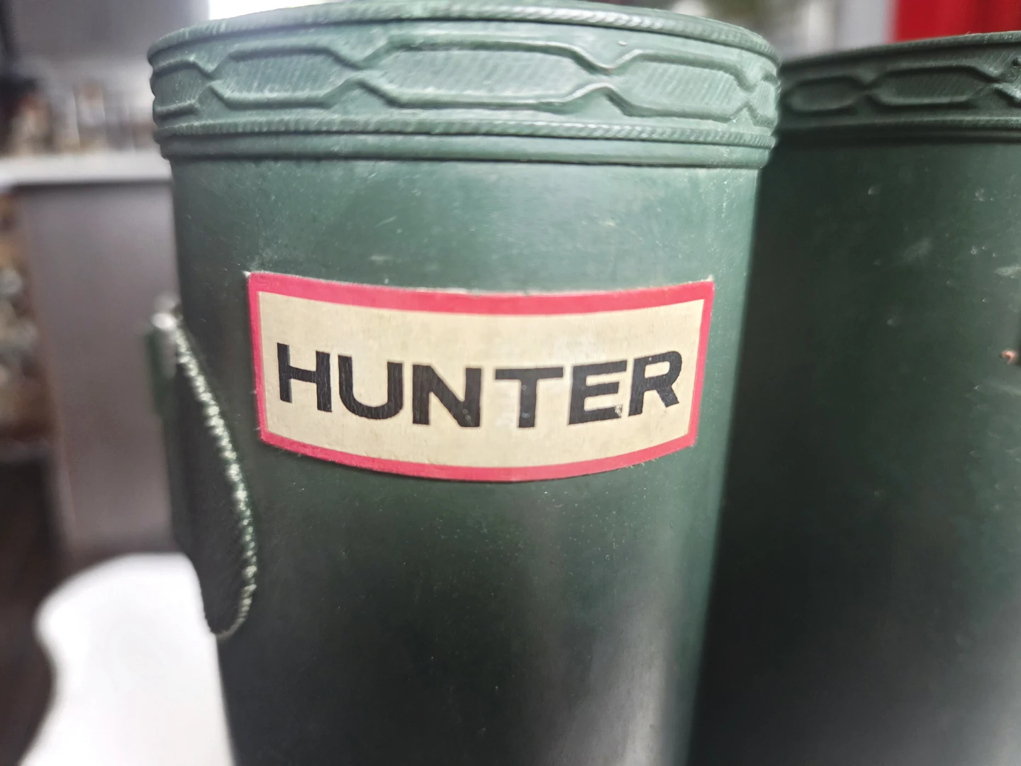 Hunter Original Tall Rain Boots Green - photo 3
